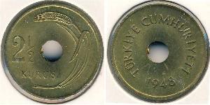 2 1\2 Kurush Turquía (1923 - )  